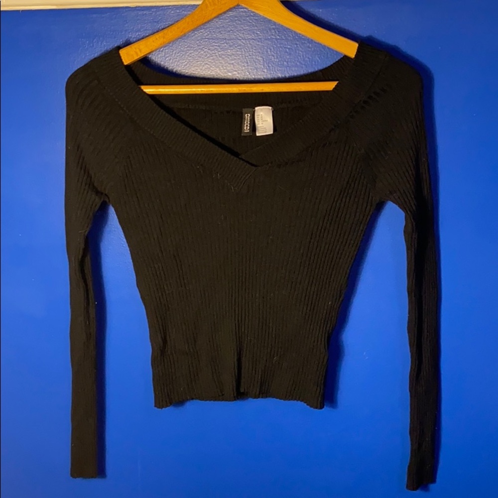 Long sleeve black shirt